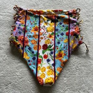 Agua Bendita Hope high waisted colorful floral bottoms M